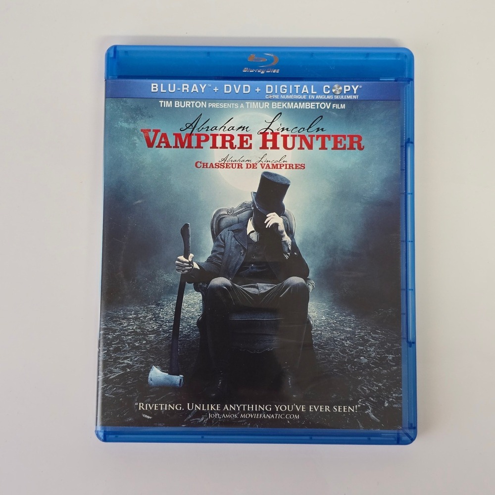 Abraham Lincoln Vampire Hunter Blu-ray DVD Action Gothic 20th Century Fox
